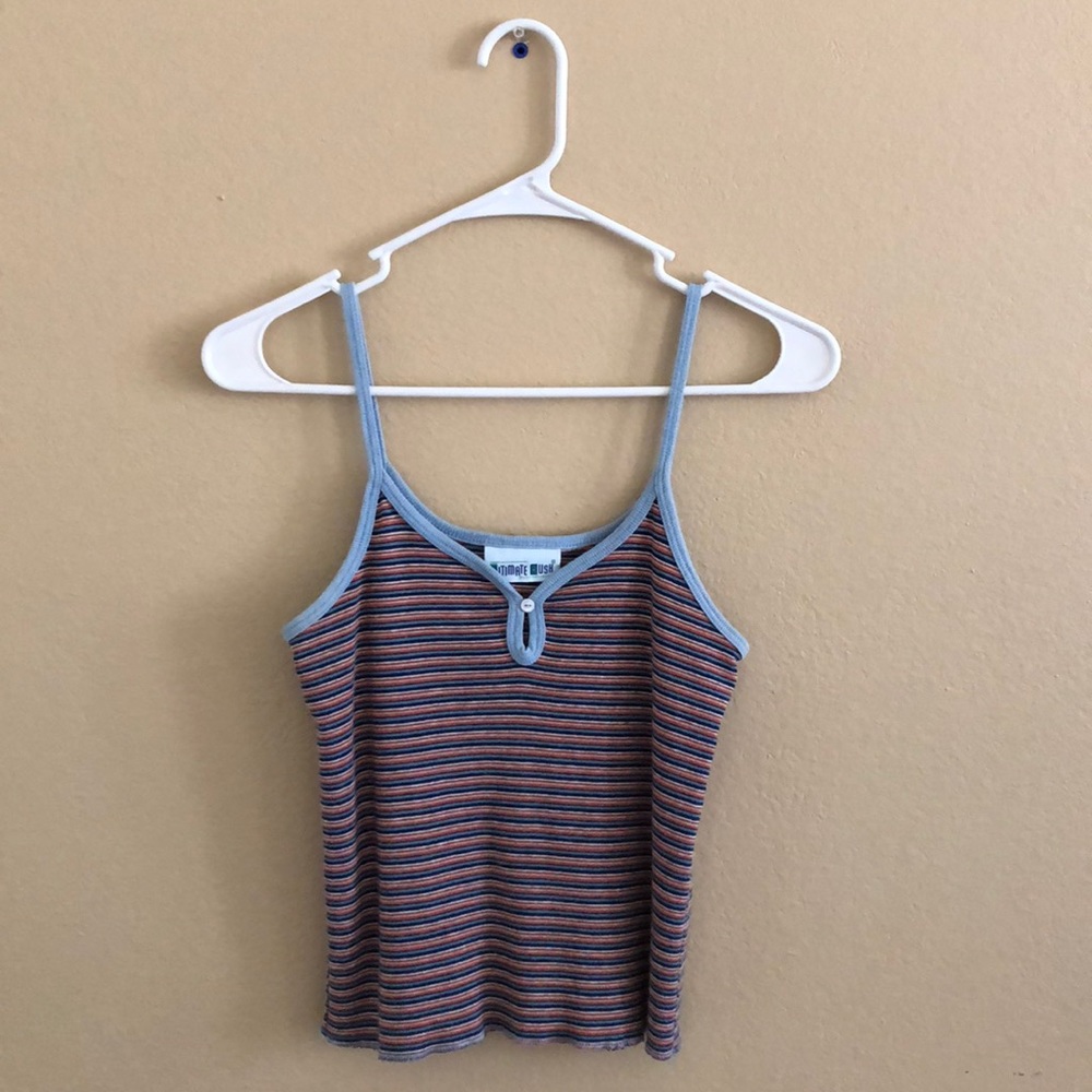 90’s Ultimate Rush Colorful/Rainbow Stripped Tank